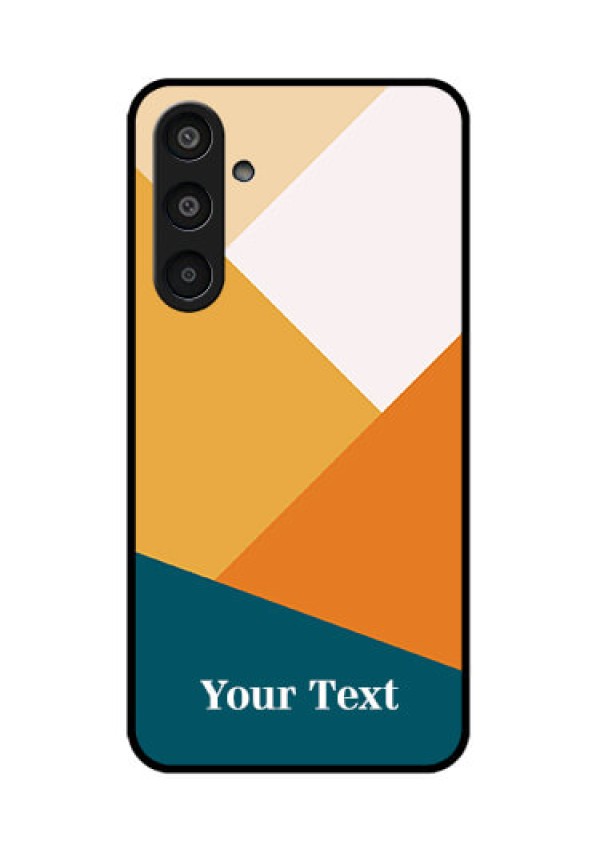 Samsung Galaxy M35 5G Custom Glass Phone CaseStacked Multi - Colour Design