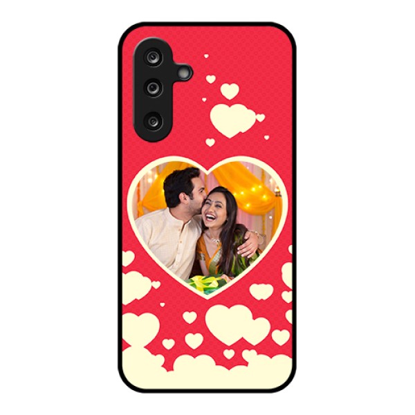 Samsung Galaxy M36 5G Custom Glass Phone Case - Love Symbols Phone Cover Design Samsung Galaxy M36 5G Custom Glass Phone Case - Love Symbols Phone Cover Design