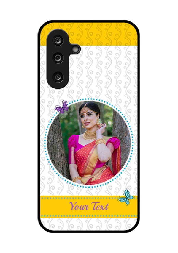 Samsung Galaxy M36 5G Custom Glass Phone Case - Girls Premium Case Design