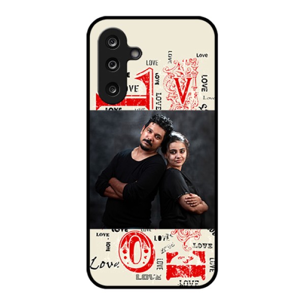 Samsung Galaxy M36 5G Custom Glass Phone Case - Trendy Love Design Case Samsung Galaxy M36 5G Custom Glass Phone Case - Trendy Love Design Case
