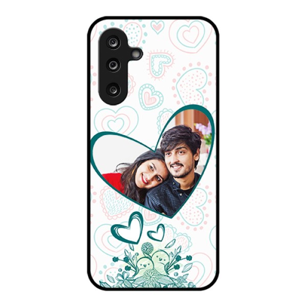 Samsung Galaxy M36 5G Custom Glass Phone Case - Premium Couple Design Samsung Galaxy M36 5G Custom Glass Phone Case - Premium Couple Design