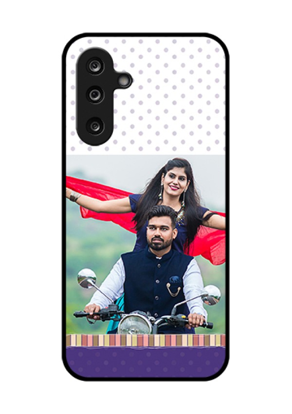 Samsung Galaxy M36 5G Custom Glass Phone Case - Cute Family Design