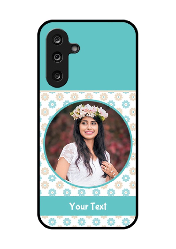 Samsung Galaxy M36 5G Custom Glass Phone Case - Beautiful Flowers Design
