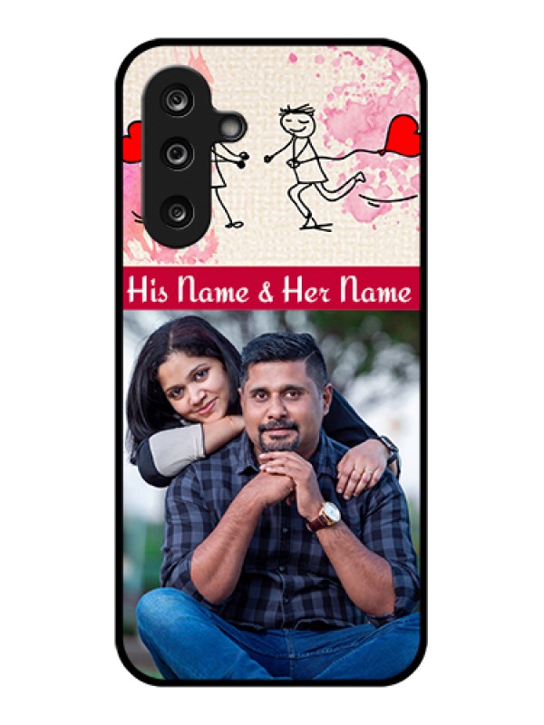 Custom Samsung Galaxy M36 5G Custom Glass Phone Case - You And Me Case Design