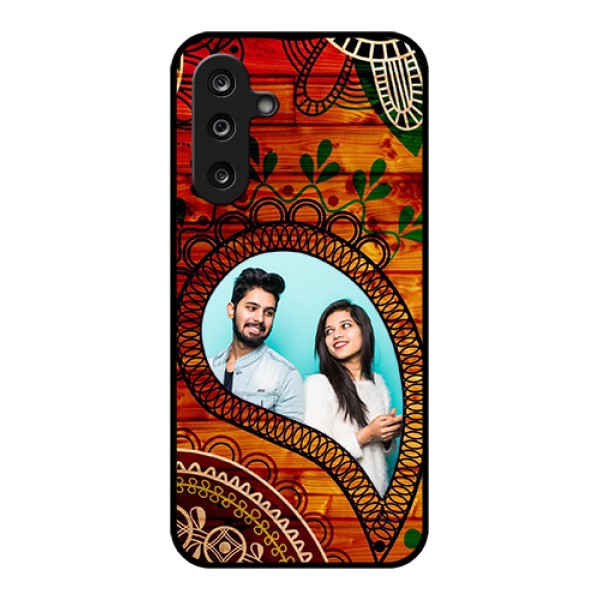 Samsung Galaxy M36 5G Custom Glass Phone Case - Abstract Colorful Design