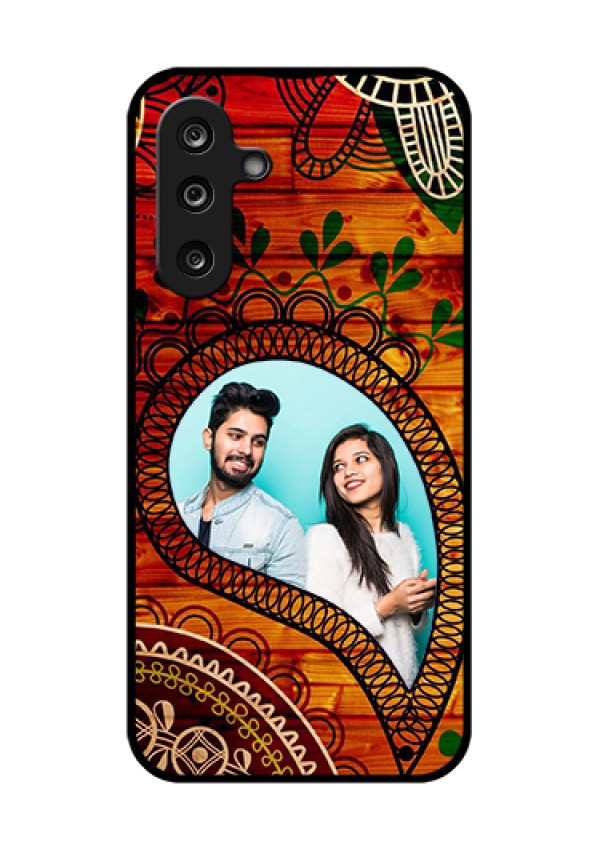 Samsung Galaxy M36 5G Custom Glass Phone Case - Abstract Colorful Design