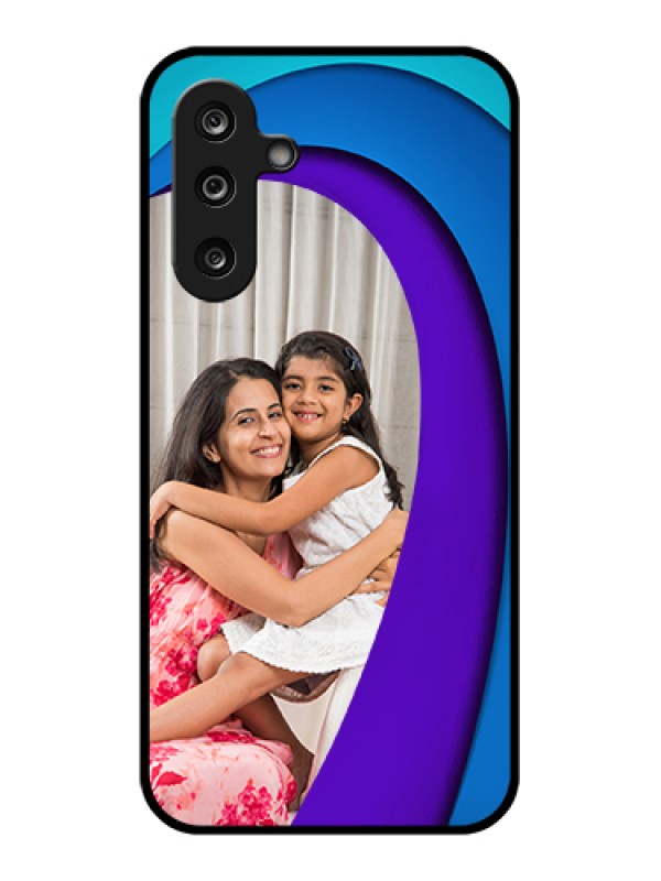 Custom Samsung Galaxy M36 5G Custom Glass Phone Case - Simple Pattern Design