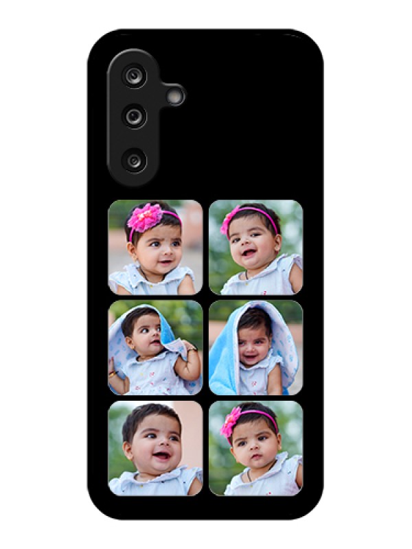 Custom Samsung Galaxy M36 5G Custom Glass Phone Case - Multiple Pictures Design