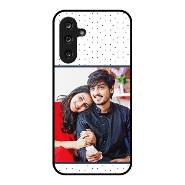 Samsung Galaxy M36 5G Custom Glass Phone Case - Premium Dot Design