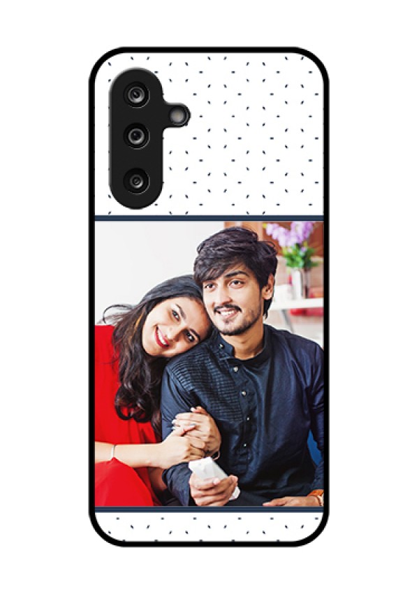 Samsung Galaxy M36 5G Custom Glass Phone Case - Premium Dot Design