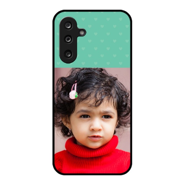 Samsung Galaxy M36 5G Custom Glass Phone Case - Lovers Picture Design Samsung Galaxy M36 5G Custom Glass Phone Case - Lovers Picture Design