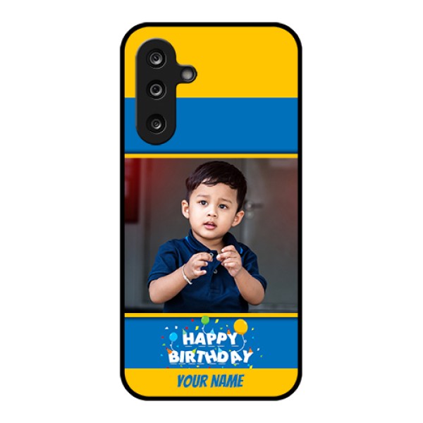 Samsung Galaxy M36 5G Custom Glass Phone Case - Birthday Wishes Design Samsung Galaxy M36 5G Custom Glass Phone Case - Birthday Wishes Design