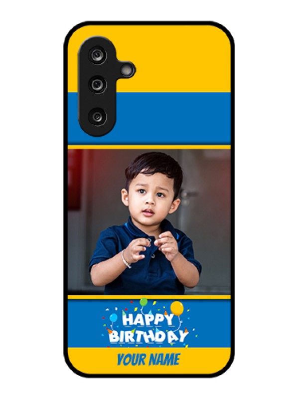 Custom Samsung Galaxy M36 5G Custom Glass Phone Case - Birthday Wishes Design