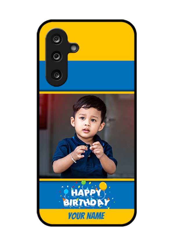 Samsung Galaxy M36 5G Custom Glass Phone Case - Birthday Wishes Design