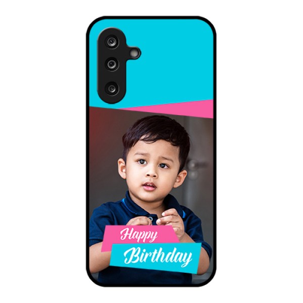 Samsung Galaxy M36 5G Custom Glass Phone Case - Image Holder With 2 Color Design Samsung Galaxy M36 5G Custom Glass Phone Case - Image Holder With 2 Color Design