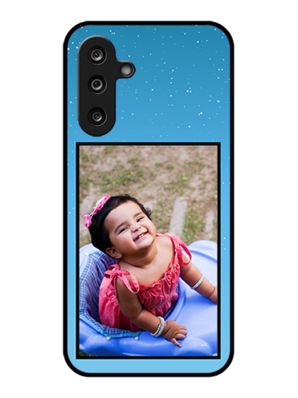 Custom Samsung Galaxy M36 5G Custom Glass Phone Case - Wave Pattern Colorful Design