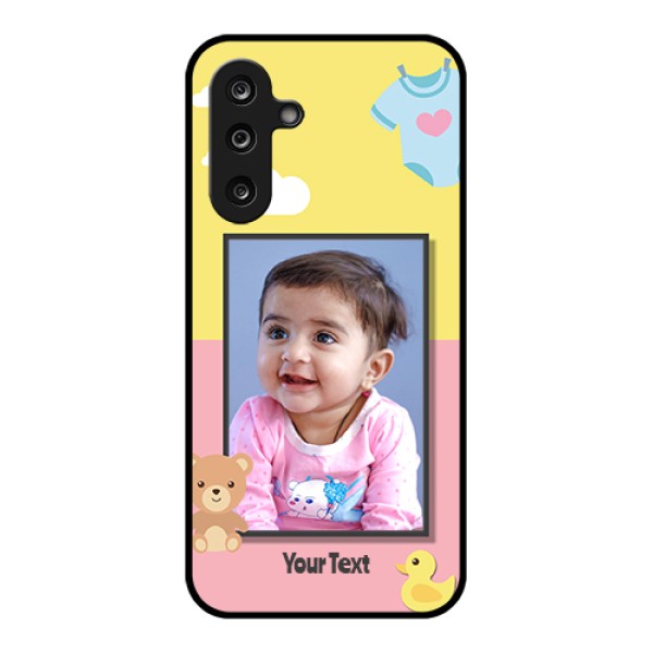 Samsung Galaxy M36 5G Custom Glass Phone Case - Kids 2 Color Design Samsung Galaxy M36 5G Custom Glass Phone Case - Kids 2 Color Design