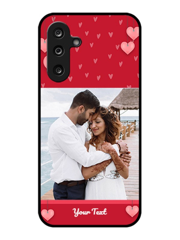 Custom Samsung Galaxy M36 5G Custom Glass Phone Case - Valentines Day Design