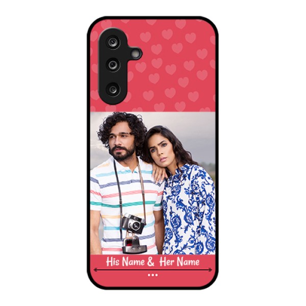 Samsung Galaxy M36 5G Custom Glass Phone Case - Simple Love Design Samsung Galaxy M36 5G Custom Glass Phone Case - Simple Love Design