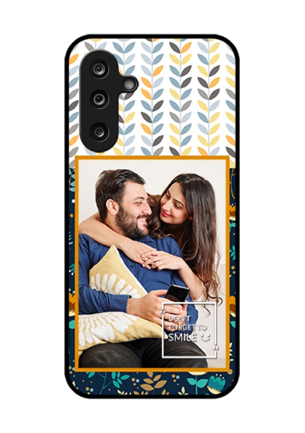 Samsung Galaxy M36 5G Custom Glass Phone Case - Pattern Design