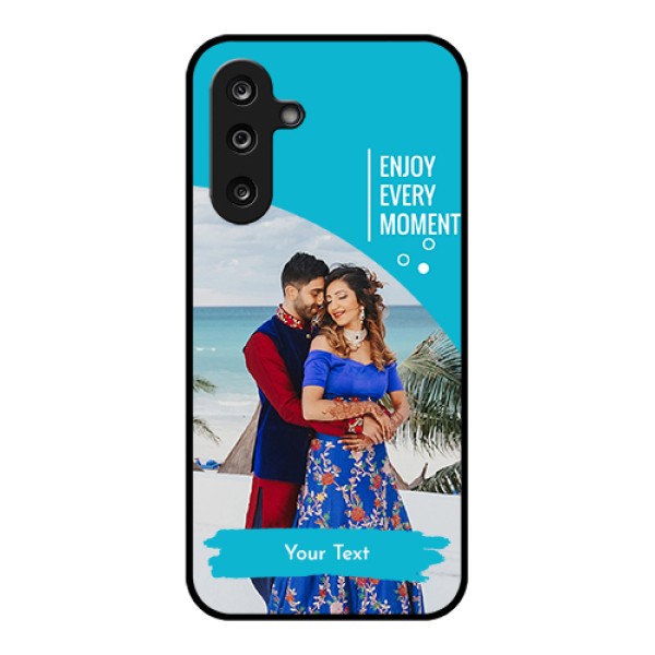 Samsung Galaxy M36 5G Custom Glass Phone Case - Happy Moment Design