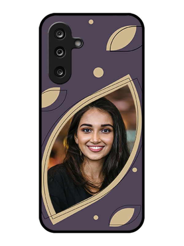 Custom Samsung Galaxy M36 5G Custom Glass Phone Case - Falling Leaf Design