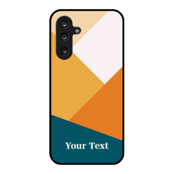 Samsung Galaxy M36 5G Custom Glass Phone Case - Stacked Multi - Colour Design Samsung Galaxy M36 5G Custom Glass Phone Case - Stacked Multi - Colour Design