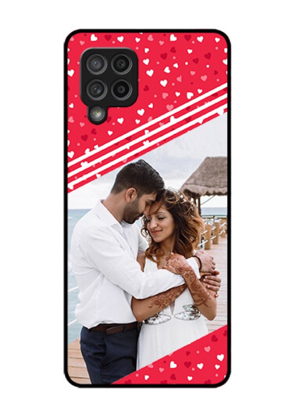 Galaxy M42 5G Custom Glass Mobile Case - Valentines Gift Design