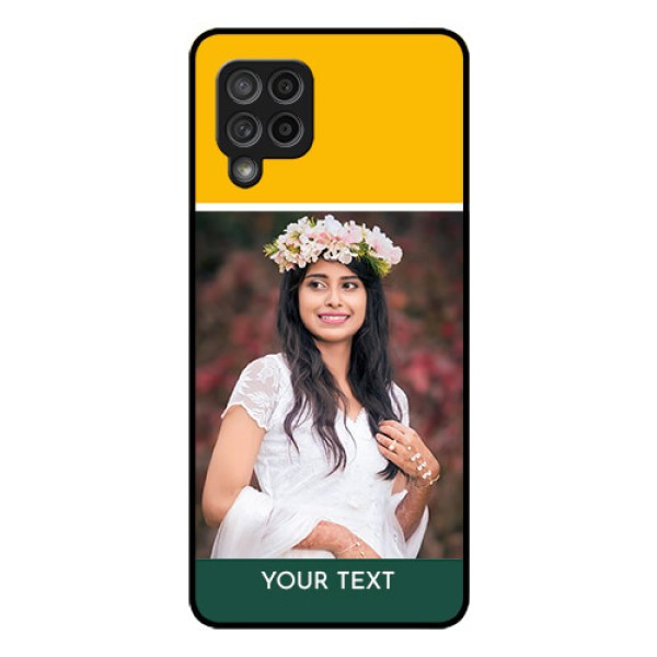 Galaxy M42 5G Photo Printing on Glass Case - Love You Design