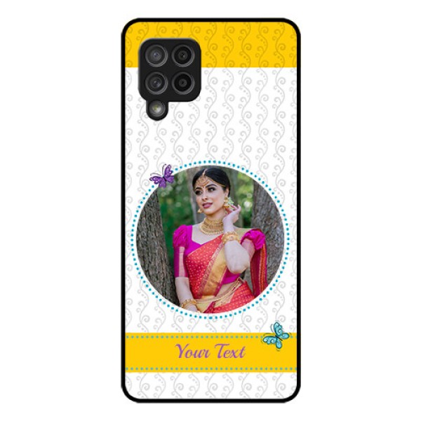 Galaxy M42 5G Custom Glass Mobile Case - Girls Premium Case Design