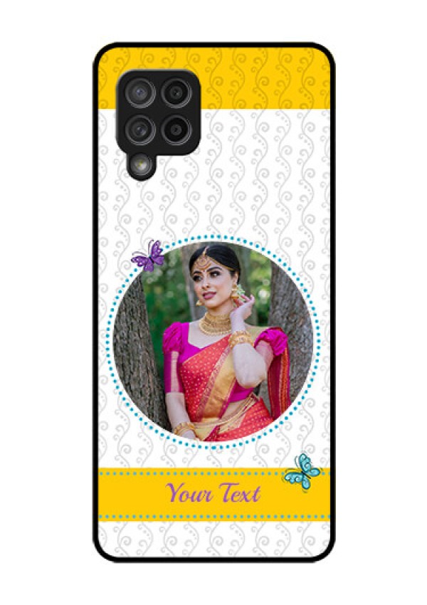 Galaxy M42 5G Custom Glass Mobile Case - Girls Premium Case Design