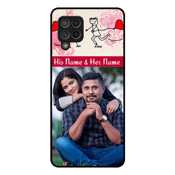 Galaxy M42 5G Photo Printing on Glass Case - You and Me Case Design Galaxy M42 5G Photo Printing on Glass Case - You and Me Case Design
