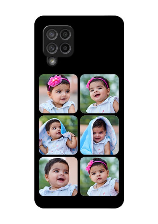 Galaxy M42 5G Photo Printing on Glass Case - Multiple Pictures Design