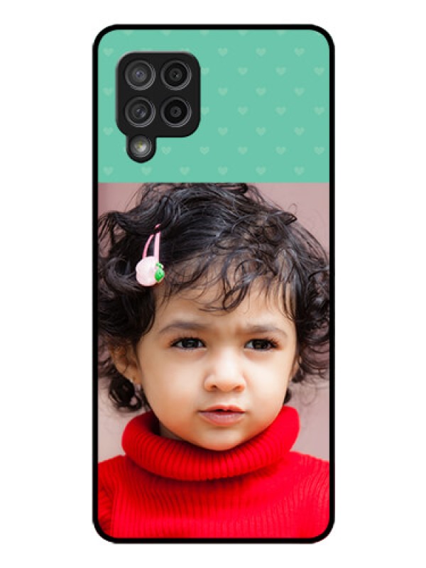 Custom Galaxy M42 5G Custom Glass Phone Case - Lovers Picture Design