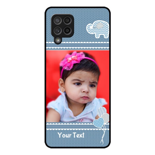 Galaxy M42 5G Photo Printing on Glass Case - with Kids Pattern Design Galaxy M42 5G Photo Printing on Glass Case - with Kids Pattern Design