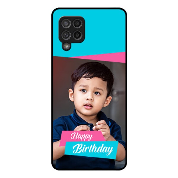 Galaxy M42 5G Personalized Glass Phone Case - Image Holder with 2 Color Design Galaxy M42 5G Personalized Glass Phone Case - Image Holder with 2 Color Design