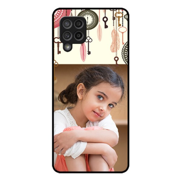 Galaxy M42 5G Custom Glass Mobile Case - Boho Style Design