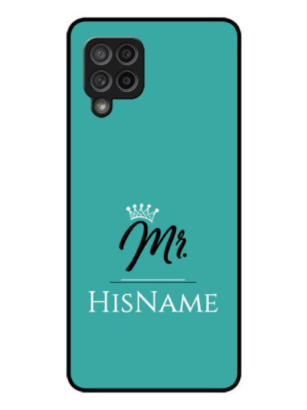 Custom Galaxy M42 5G Custom Glass Phone Case Mr with Name