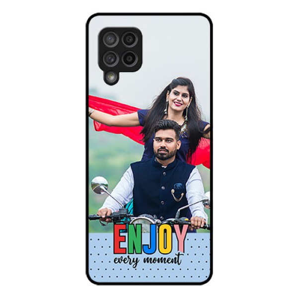 Galaxy M42 5G Photo Printing on Glass Case - Enjoy Every Moment Design Galaxy M42 5G Photo Printing on Glass Case - Enjoy Every Moment Design