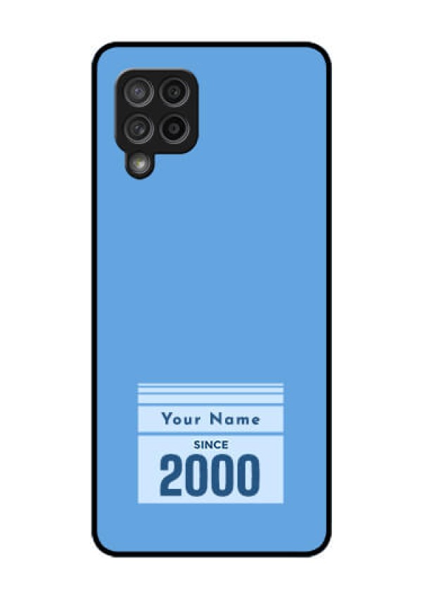 Galaxy M42 5G Custom Glass Mobile Case - Custom Year of birth Design