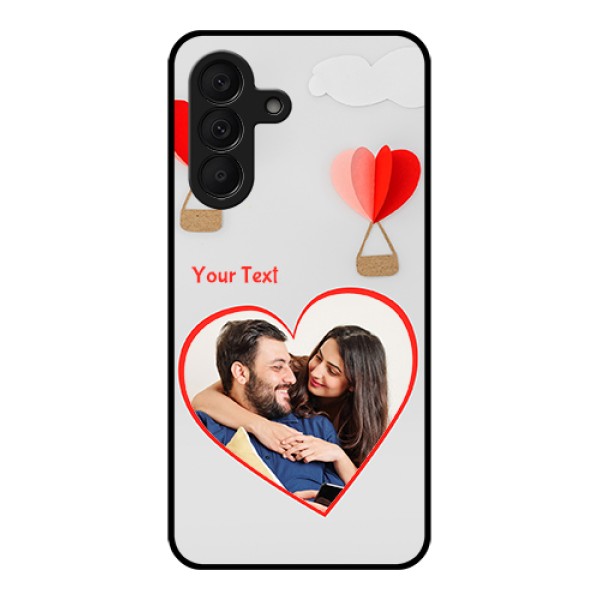 Samsung Galaxy M47 5G Custom Glass Phone Case - Parachute Love Design Samsung Galaxy M47 5G Custom Glass Phone Case - Parachute Love Design