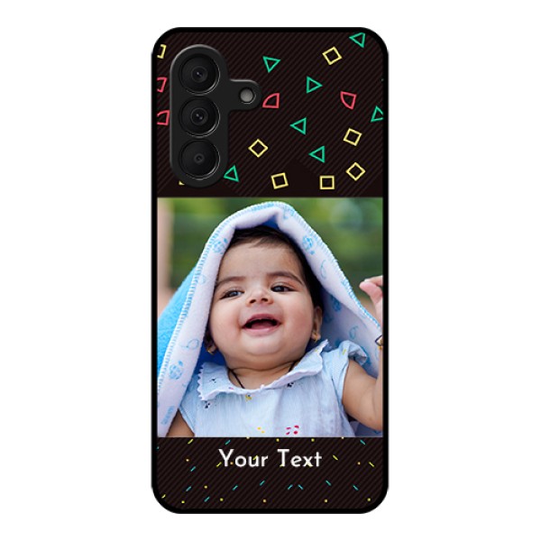 Samsung Galaxy M47 5G Custom Glass Phone Case - With Confetti Birthday Design Samsung Galaxy M47 5G Custom Glass Phone Case - With Confetti Birthday Design