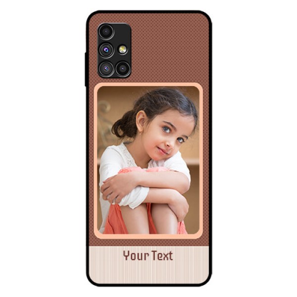Galaxy M51 Custom Glass Phone Case - Simple Pic Upload Design Galaxy M51 Custom Glass Phone Case - Simple Pic Upload Design