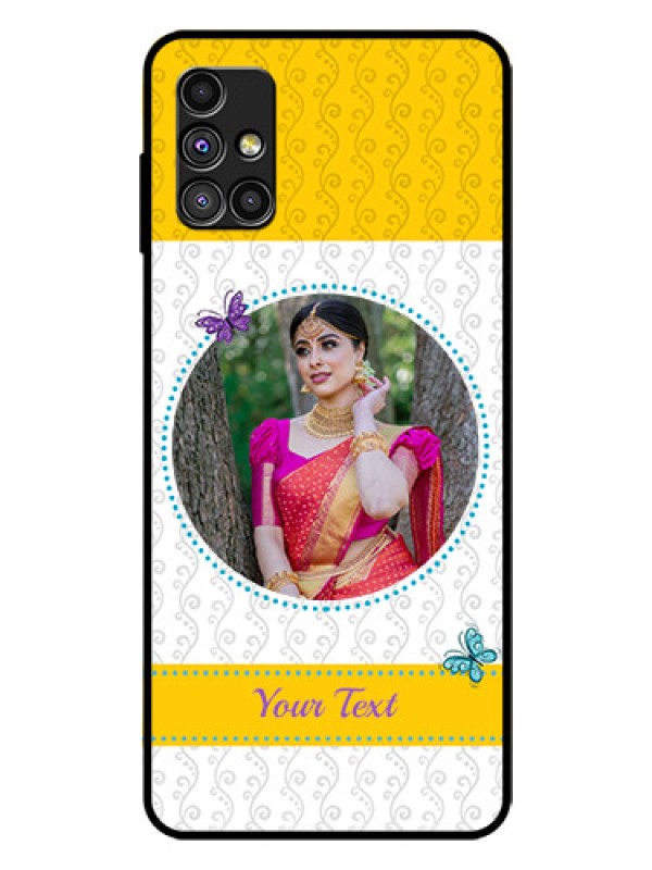 Custom Galaxy M51 Custom Glass Mobile Case  - Girls Premium Case Design