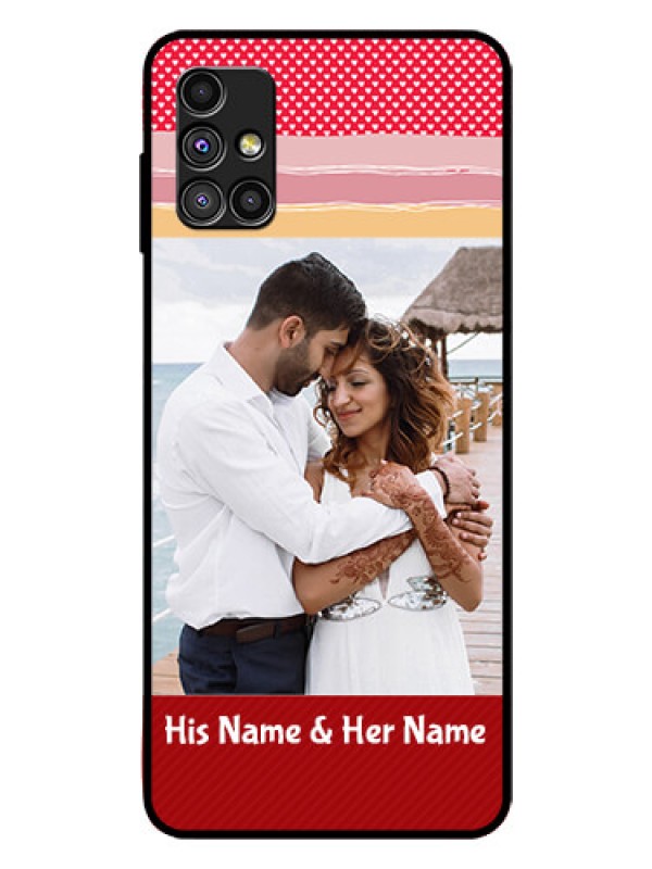 Custom Galaxy M51 Custom Glass Mobile Case  - Premium Case Design