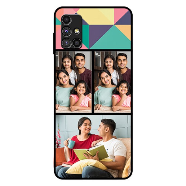 Galaxy M51 Custom Glass Phone Case - Bulk Pic Upload Design Galaxy M51 Custom Glass Phone Case - Bulk Pic Upload Design