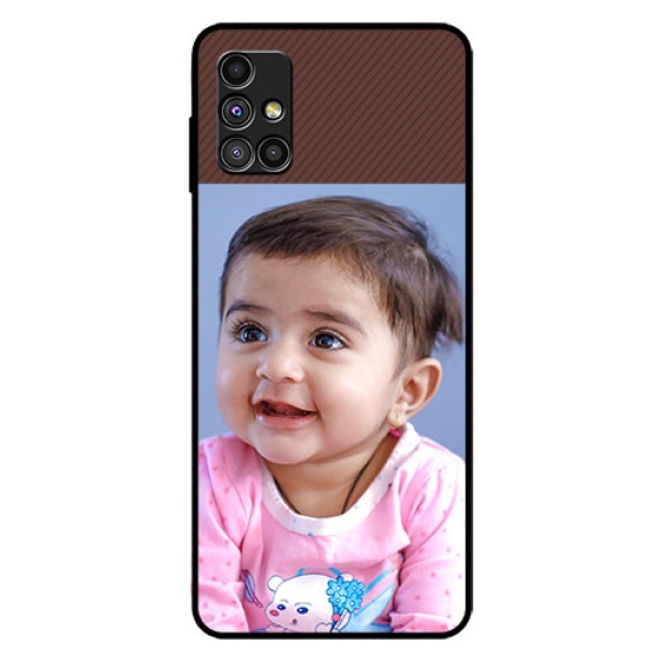 Galaxy M51 Custom Glass Mobile Case  - Elegant Case Design
