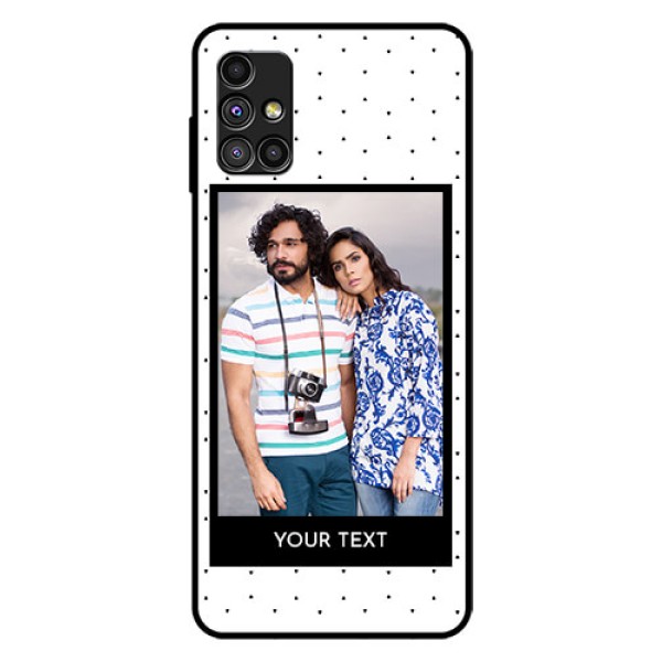 Galaxy M51 Photo Printing on Glass Case  - Premium Design