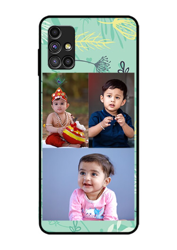 Galaxy M51 Photo Printing on Glass Case  - Forever Family Design 