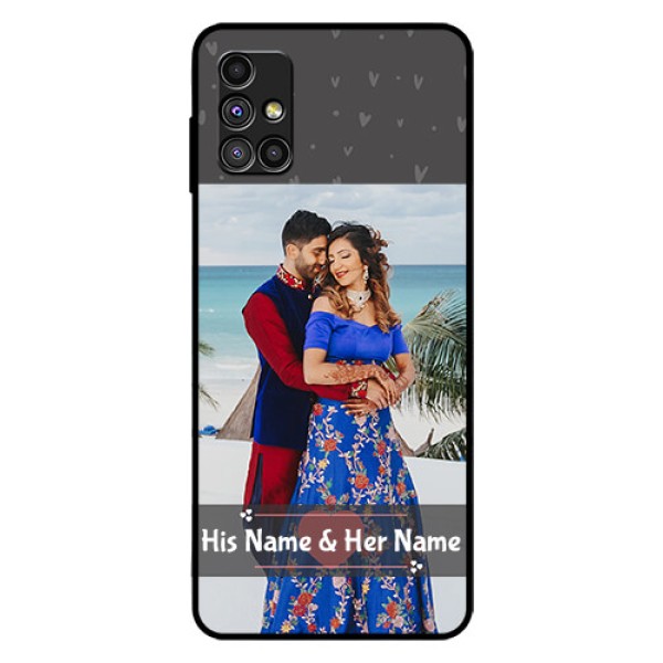 Galaxy M51 Custom Glass Mobile Case - Buy Love Design with Photo Online Galaxy M51 Custom Glass Mobile Case - Buy Love Design with Photo Online
